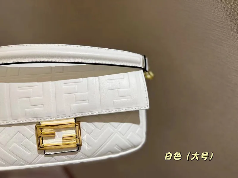 White Leather FIFI Bag