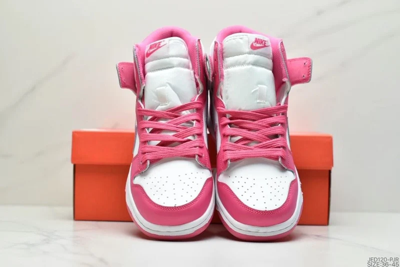 Pink & White Air Trainers