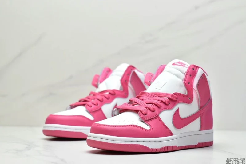 Pink & White Air Trainers