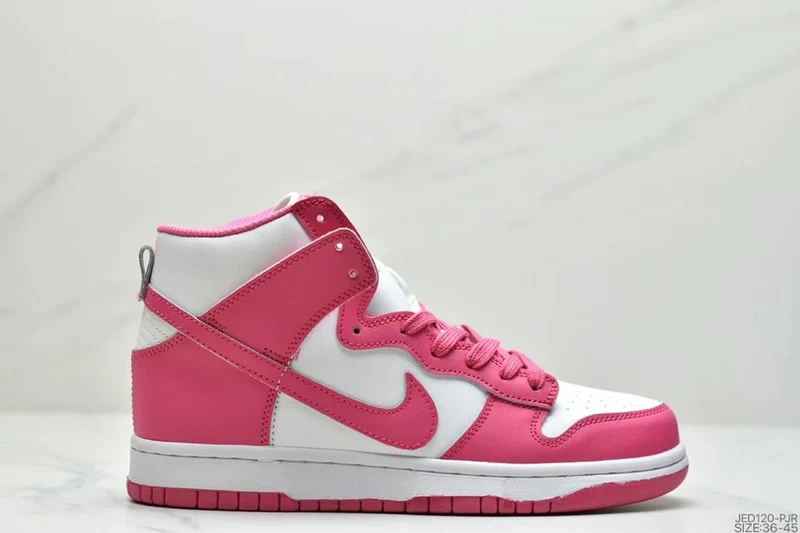 Pink & White Air Trainers