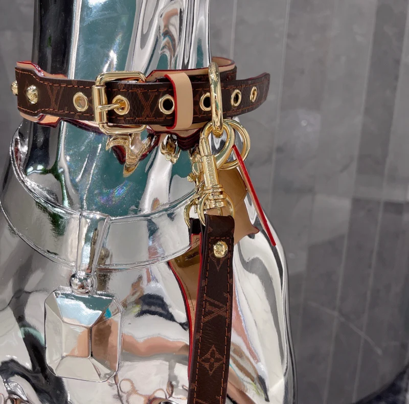 Leather Collar & Lead Set