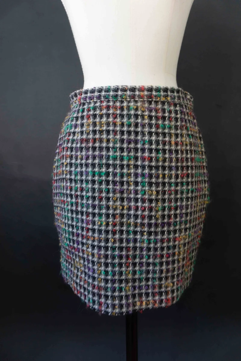 Vintage 90s Versace Coucle Kostüm, XS