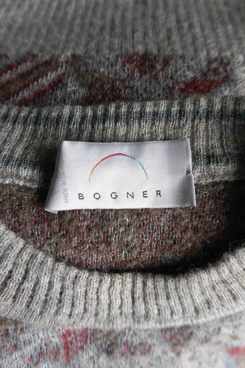 Vintage Bogner Pullover Mohair, M–XL