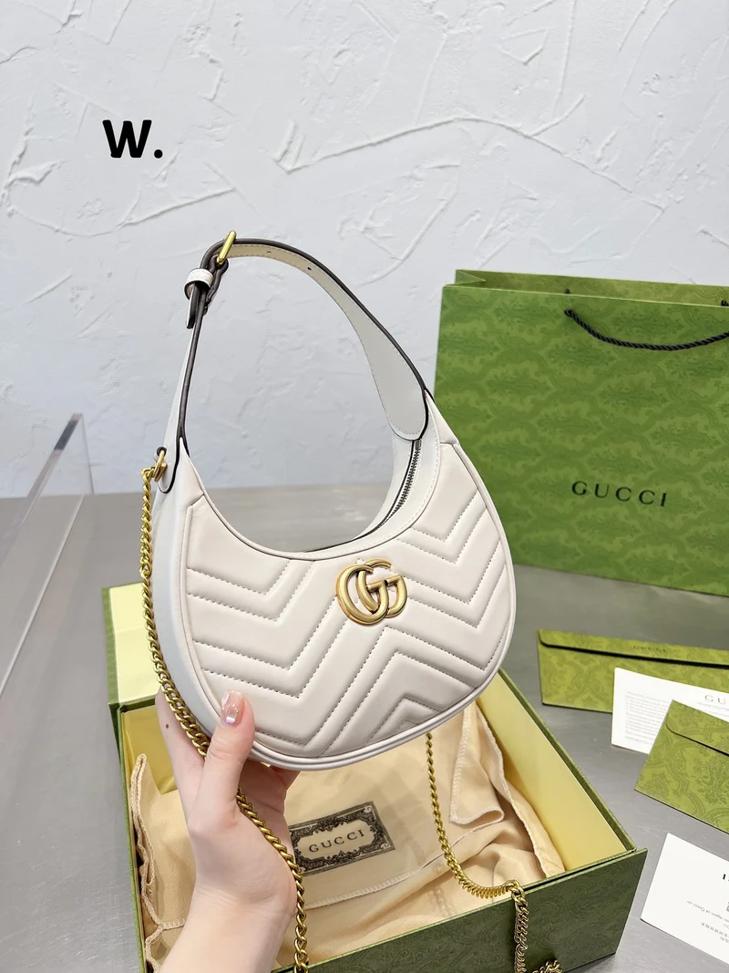 Oval Leather Bag