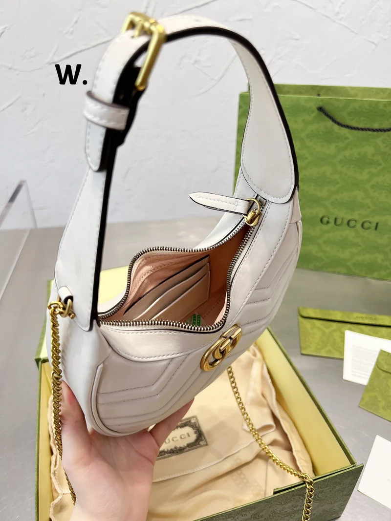 Oval Leather Bag