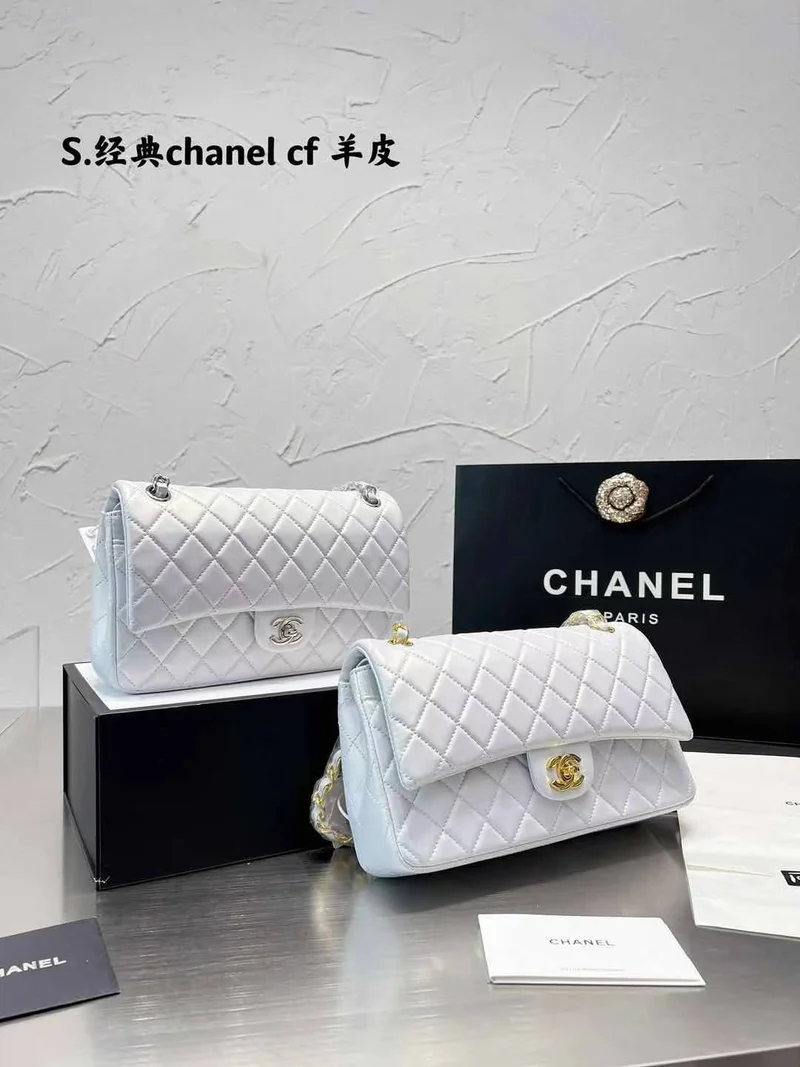 Leather C Shoulder Bag