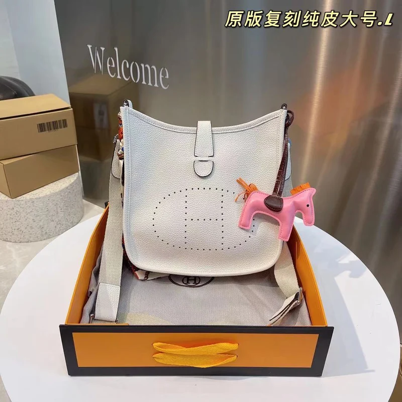 Large Leather H Bag