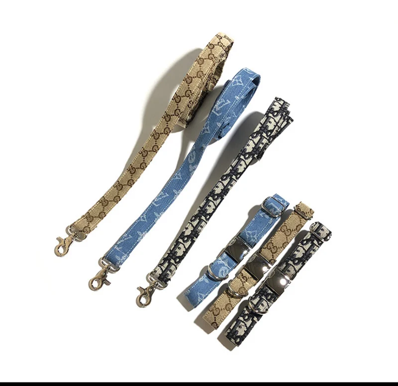 Canvas Lead & Collar Set
