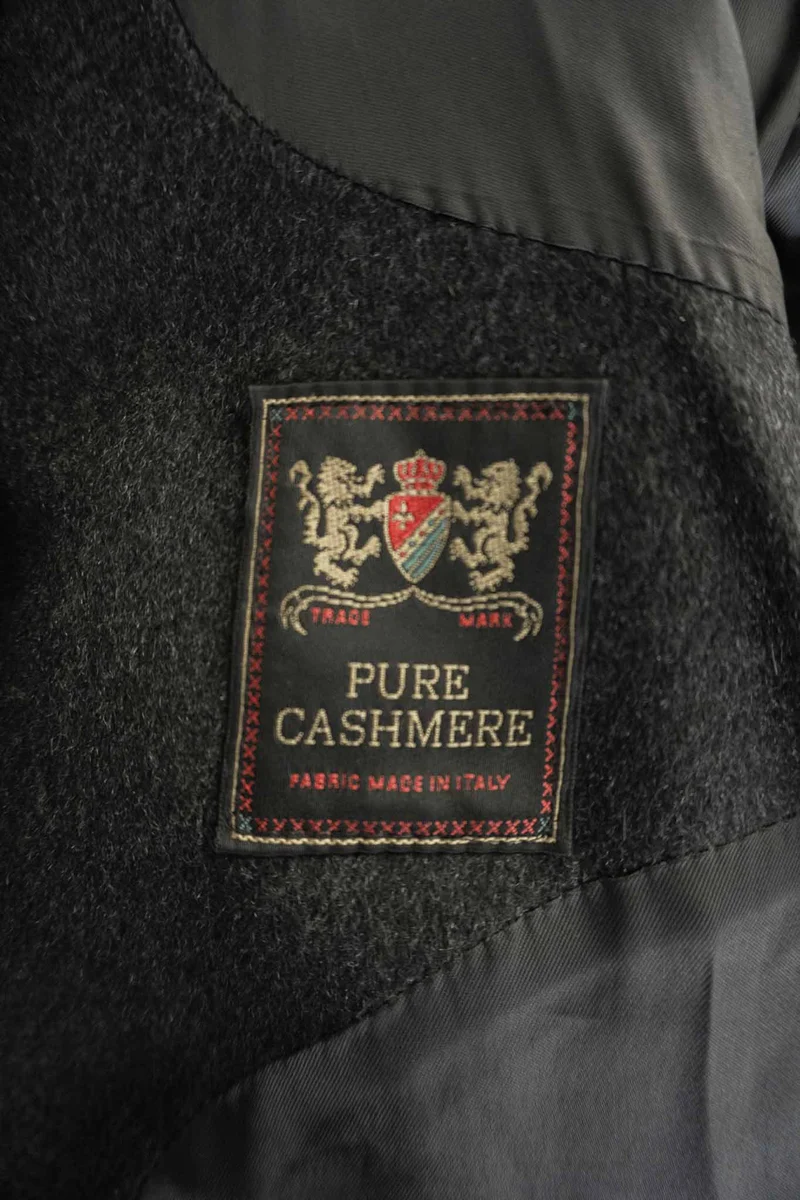 Vintage Kaschmir-Mantel – 100% Pure Cashmere