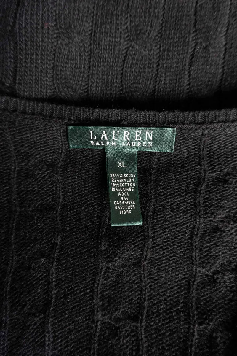 Vintage Ralph Lauren Cable Knit, M–XL