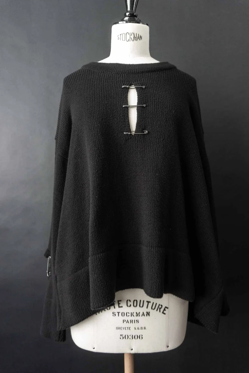 Vintage Avantgarde Pullover oversized, M–XL