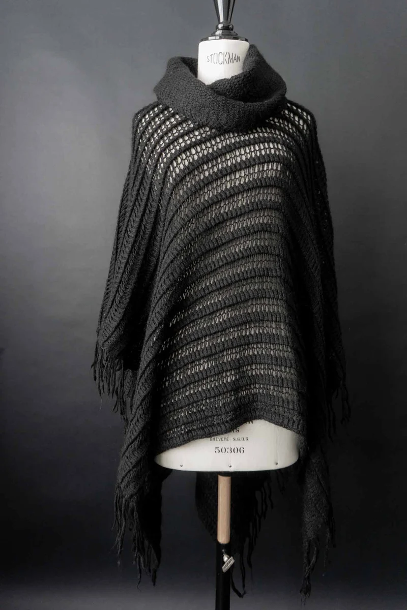 Vintage Y2K Cape Poncho