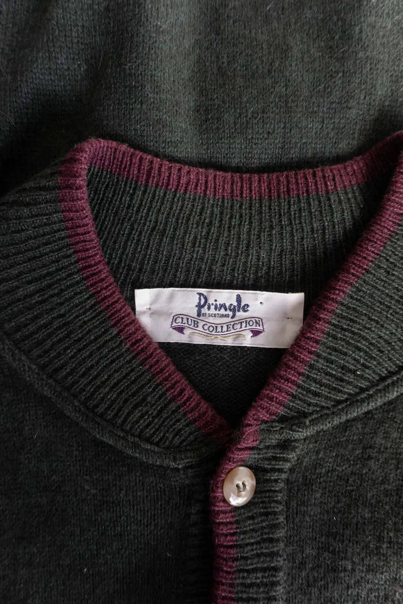Vintage Pringle of Scotland Yak & Wool Henley Knit, M–XL