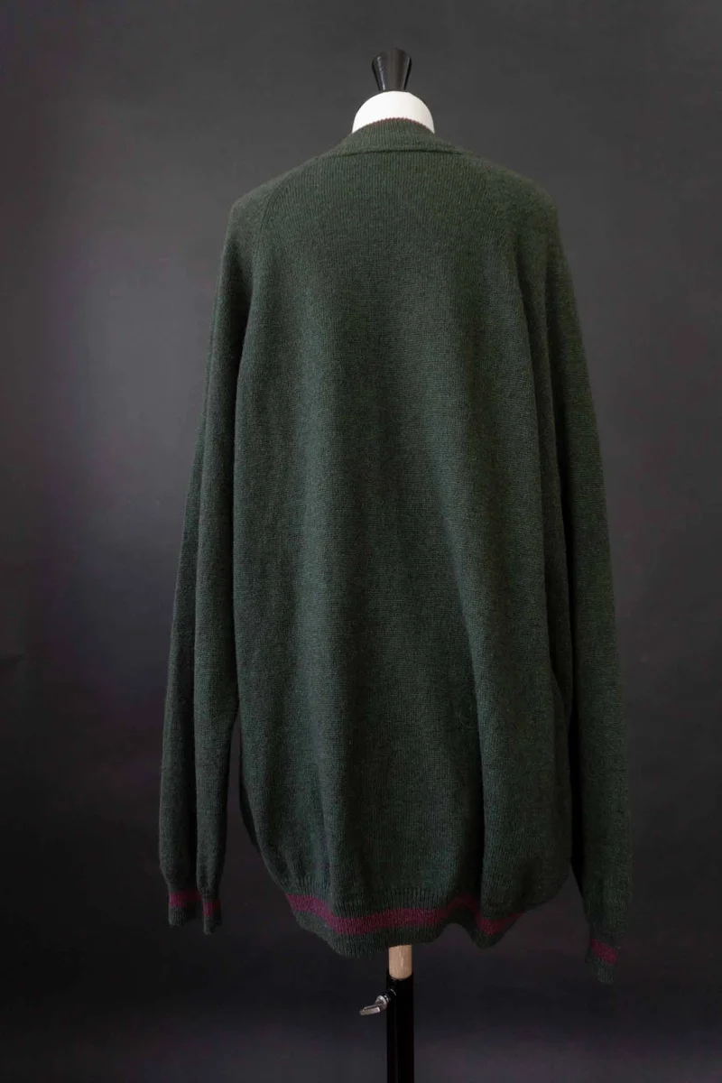 Vintage Pringle of Scotland Yak & Wool Henley Knit, M–XL
