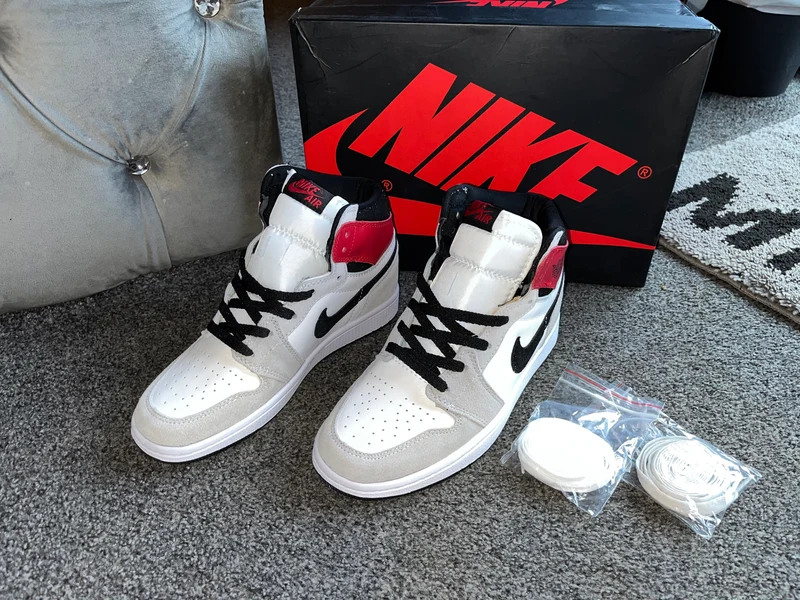 Red, Grey, Black Air Trainers