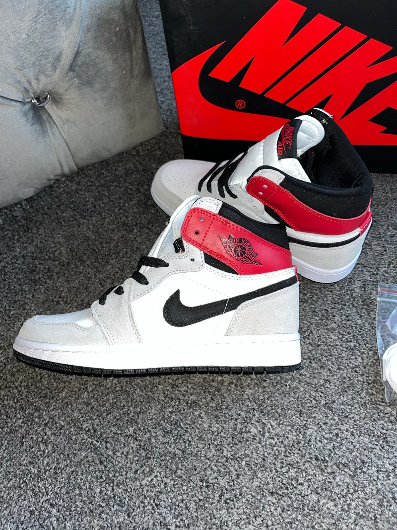 Red, Grey, Black Air Trainers