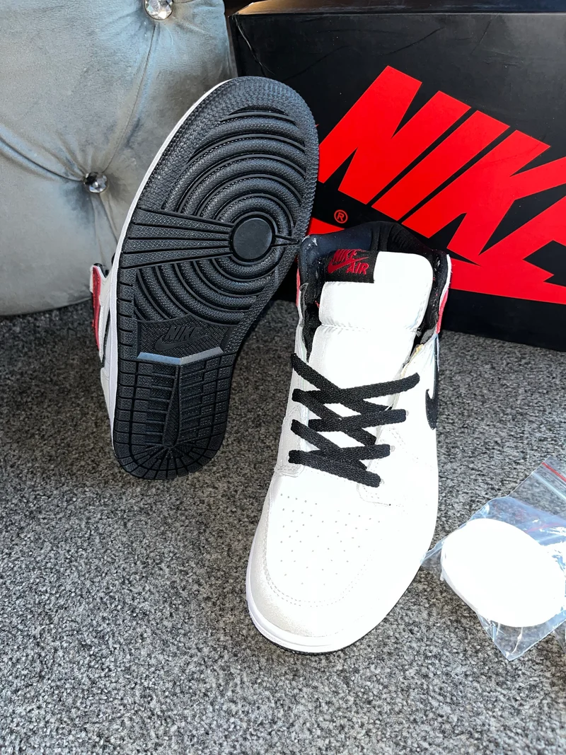 Red, Grey, Black Air Trainers