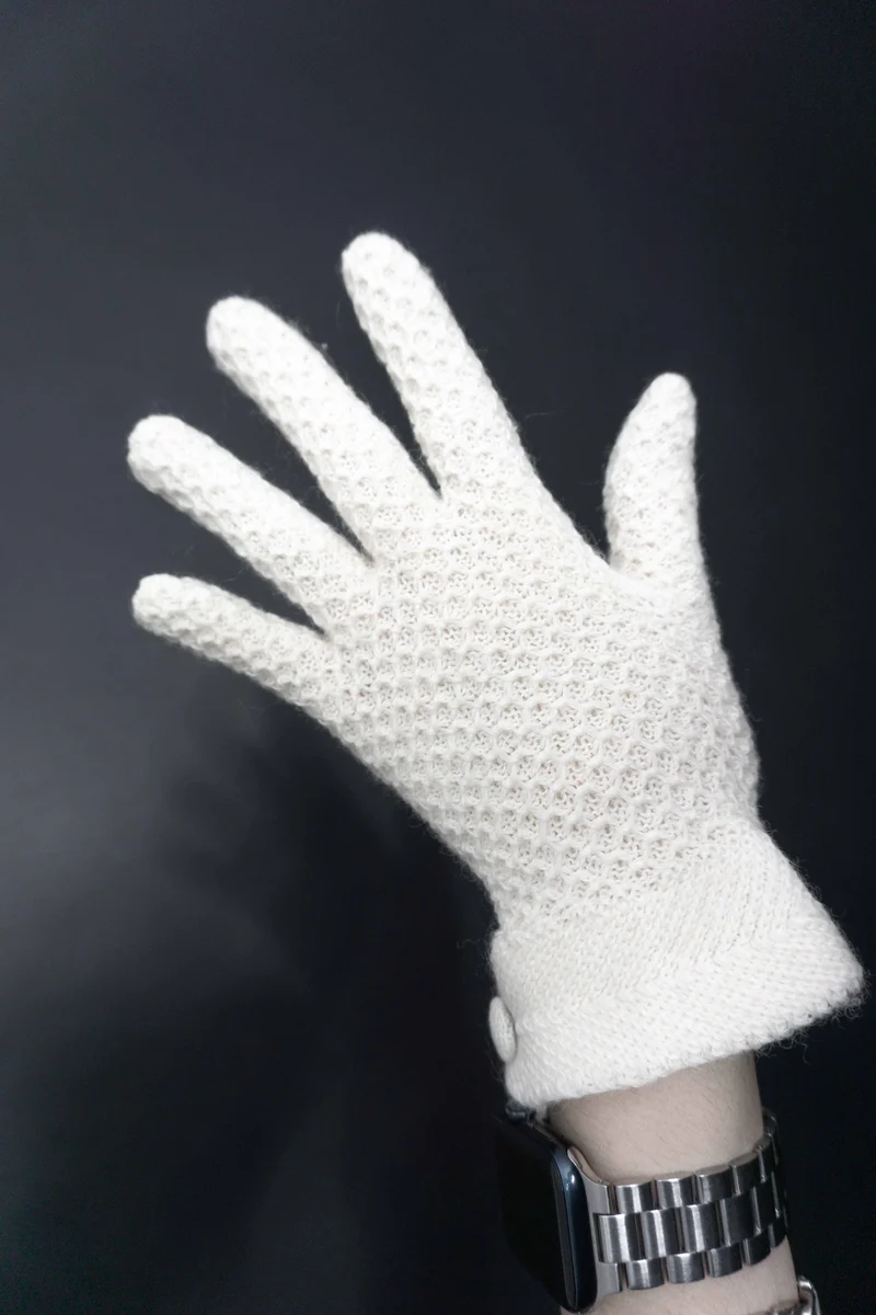 Vintage Handschuhe Angora, Deadstock