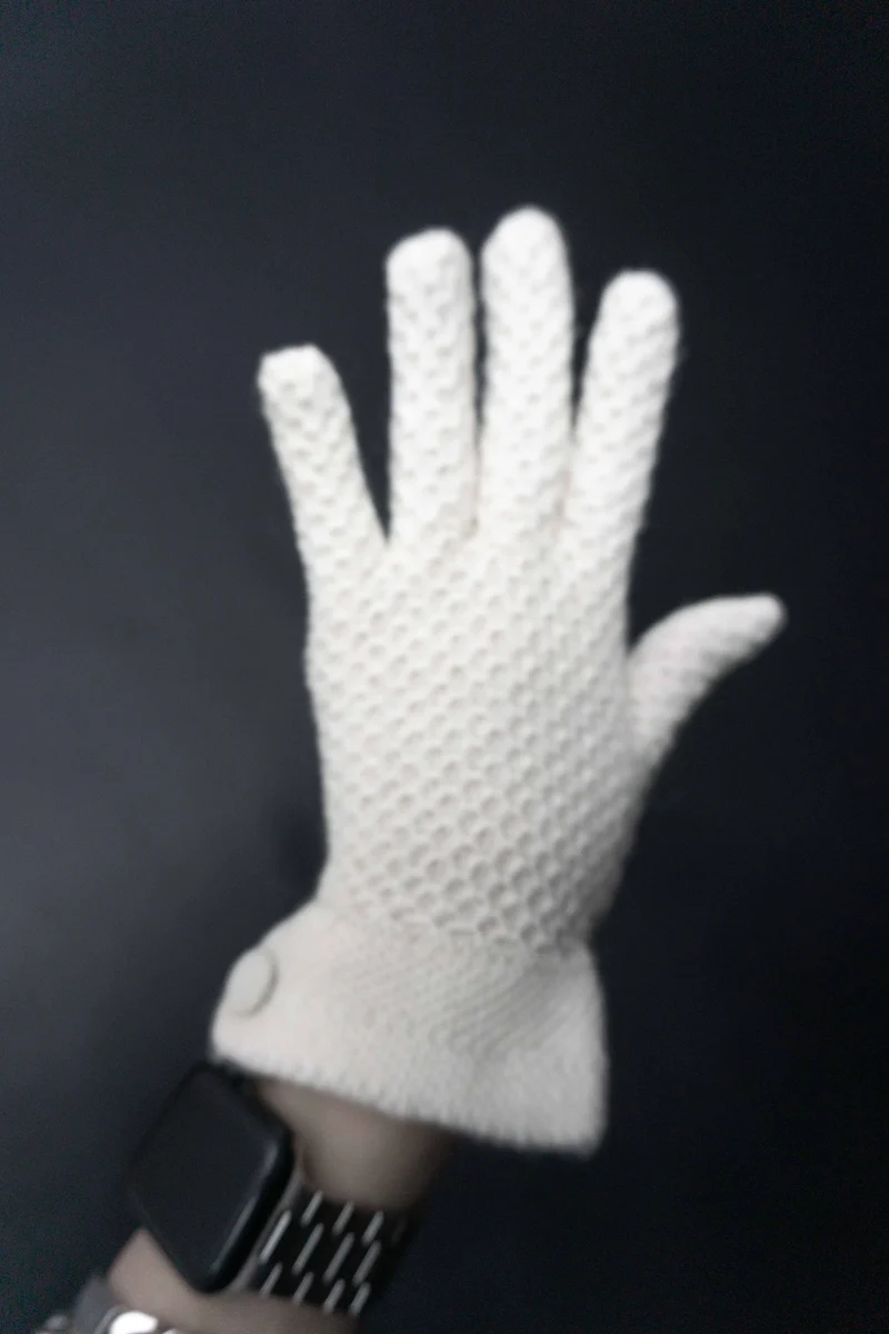Vintage Handschuhe Angora, Deadstock