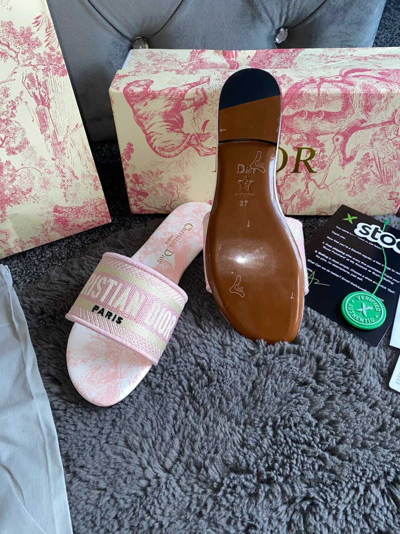 Pink Paris Sandals