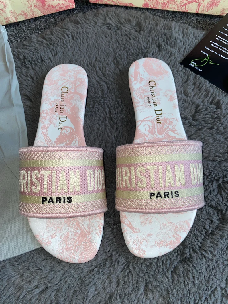 Pink Paris Sandals