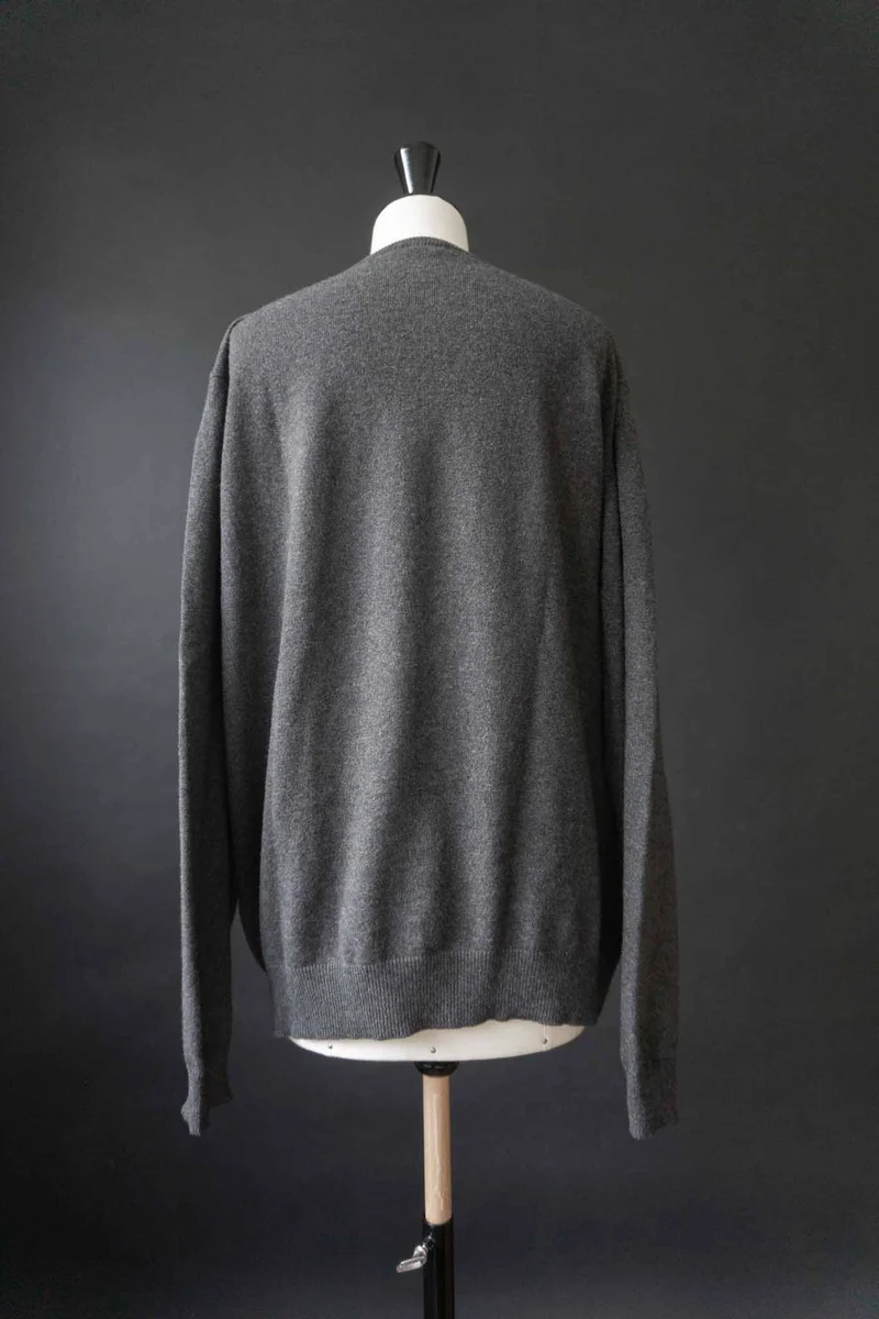 Vintage Kaschmir Pullover Braun, XXL