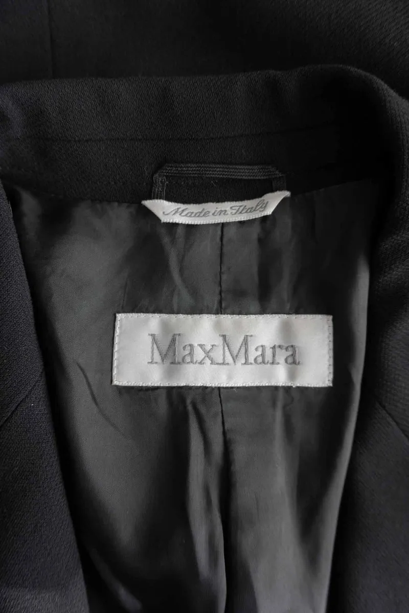 Vintage Max Mara Blazer, Wolle, S–M