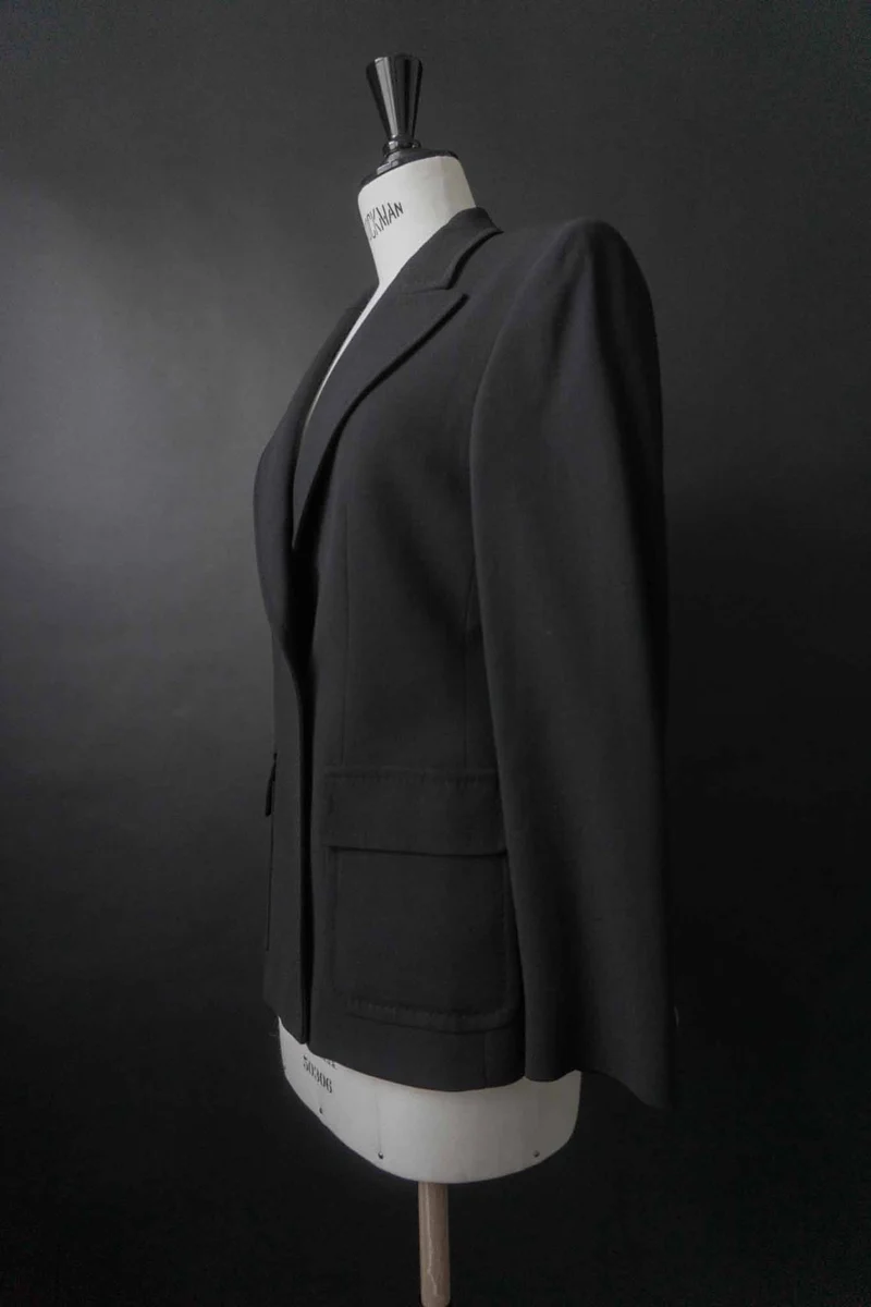 Vintage Max Mara Blazer, Wolle, S–M