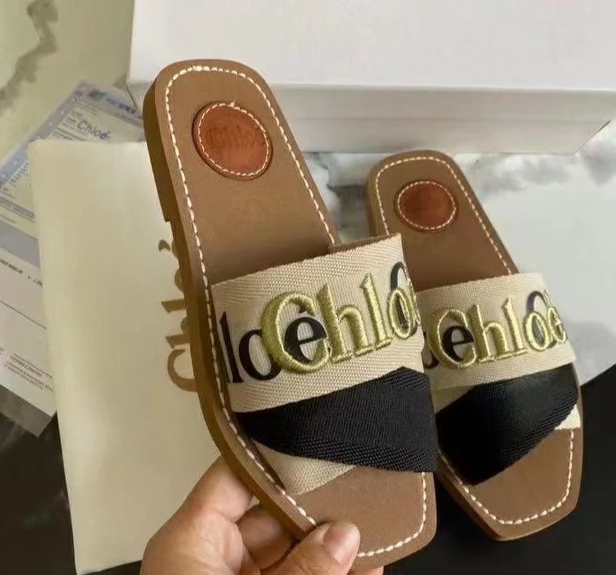 Double canvas Sandals