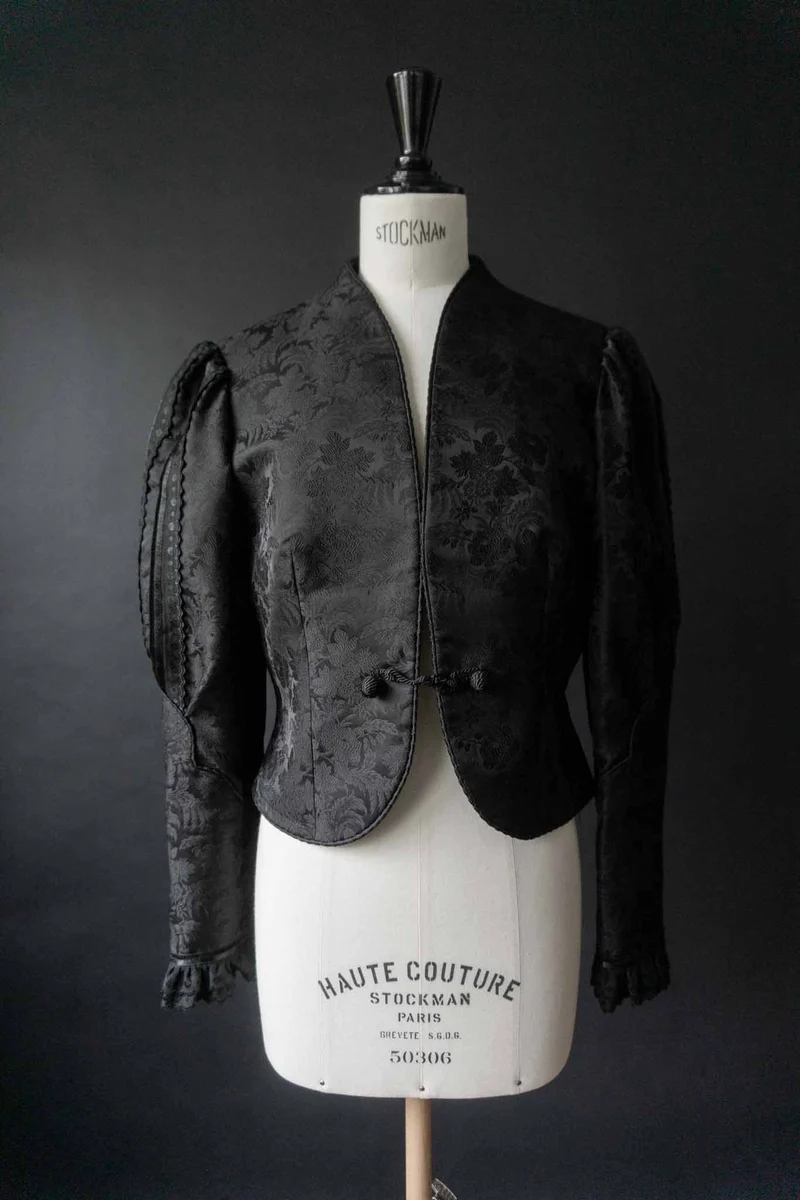 Vintage Blazer, viktorianisch mit Puffärmeln, M–L