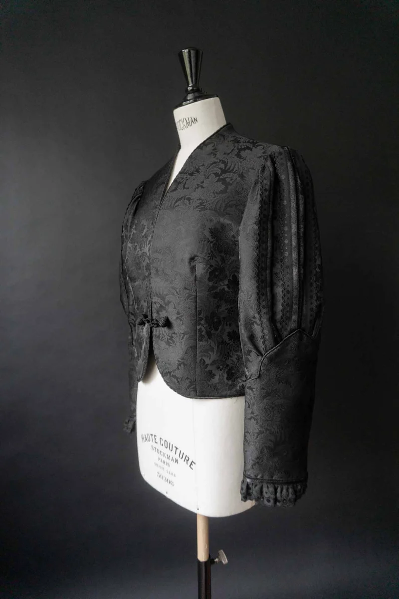 Vintage Blazer, viktorianisch mit Puffärmeln, M–L