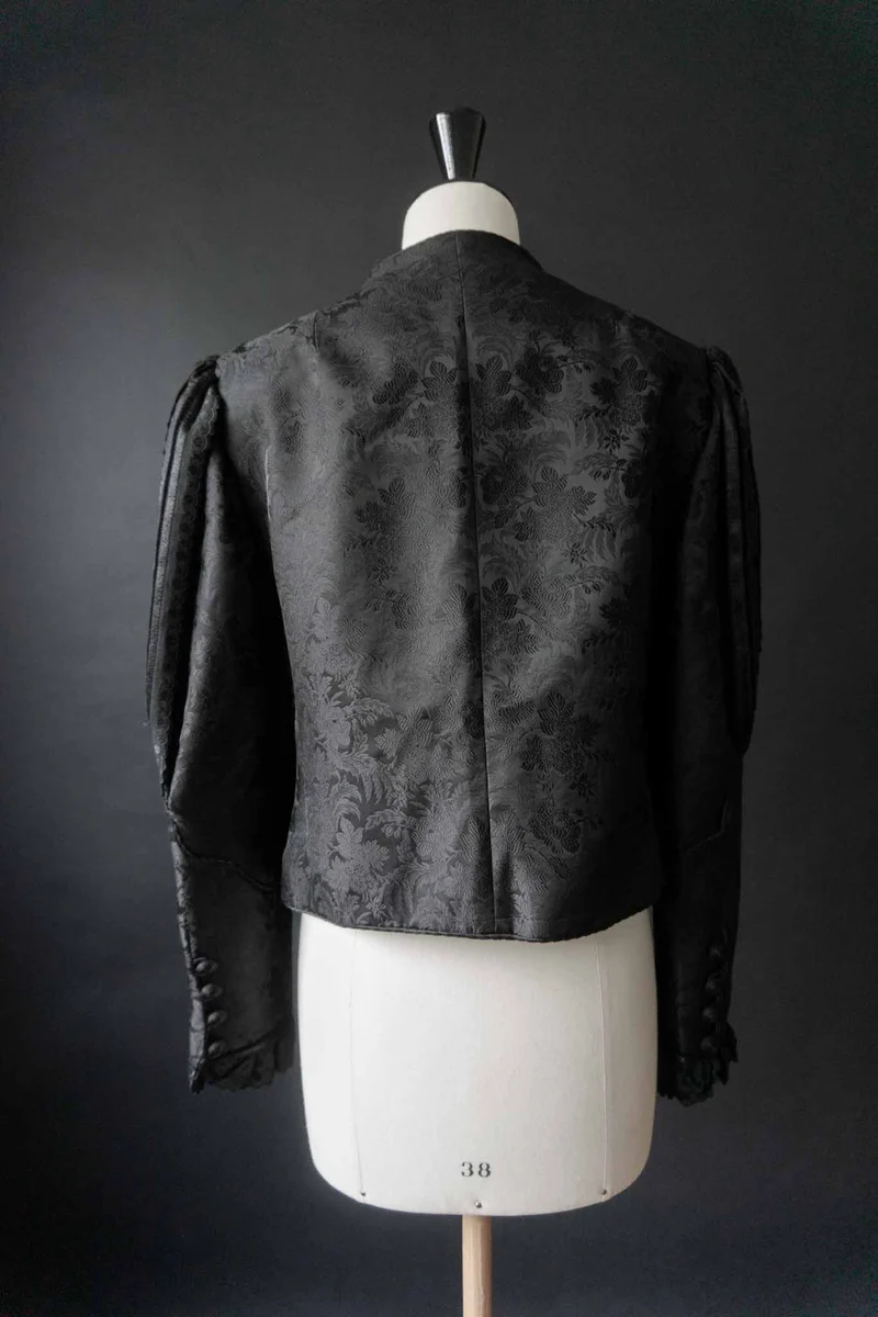 Vintage Blazer, viktorianisch mit Puffärmeln, M–L