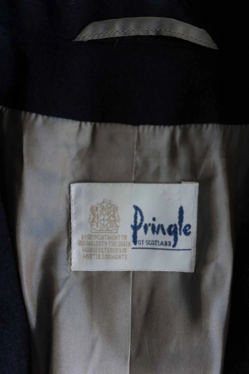 Vintage Pringle Wolle Kaschmir Blazer, S–M