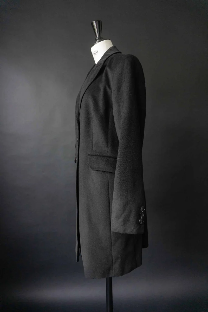 Vampy Kaschmirmantel UNGER Schwarz, S–M