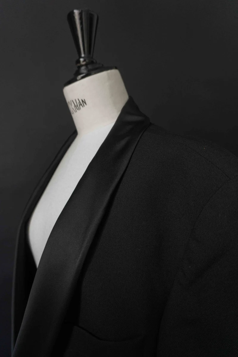 Vintage Smoking Blazer, Lucifer, M–L