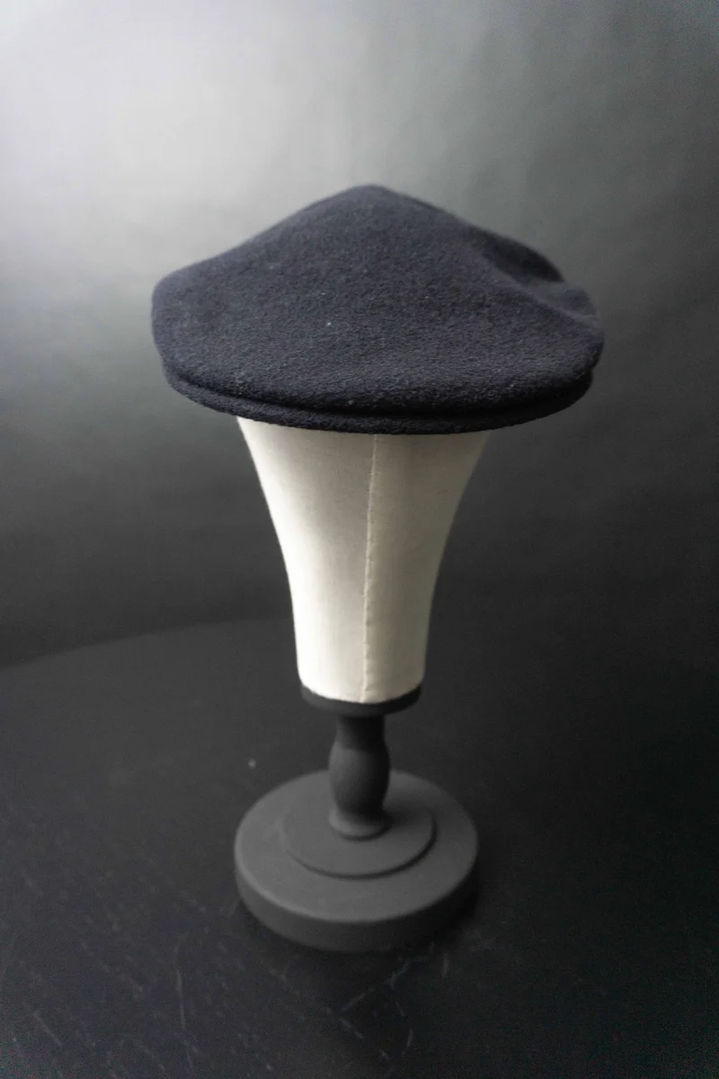 Vintage Kangol Schiebermütze, Navy, S