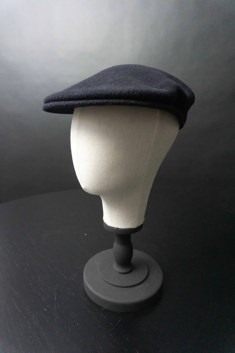 Vintage Kangol Schiebermütze, Navy, S