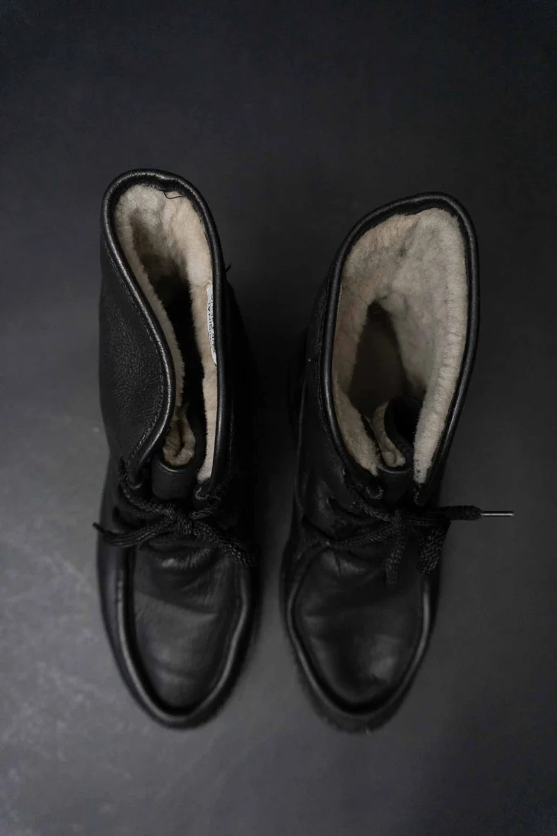 Vintage Shearling Boots 80s, 41