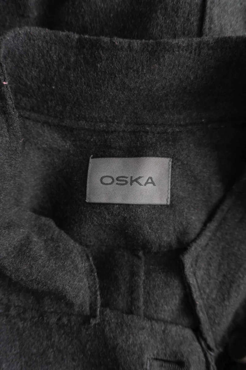 Vintage OSKA Strickjacke, Wolle, M–L