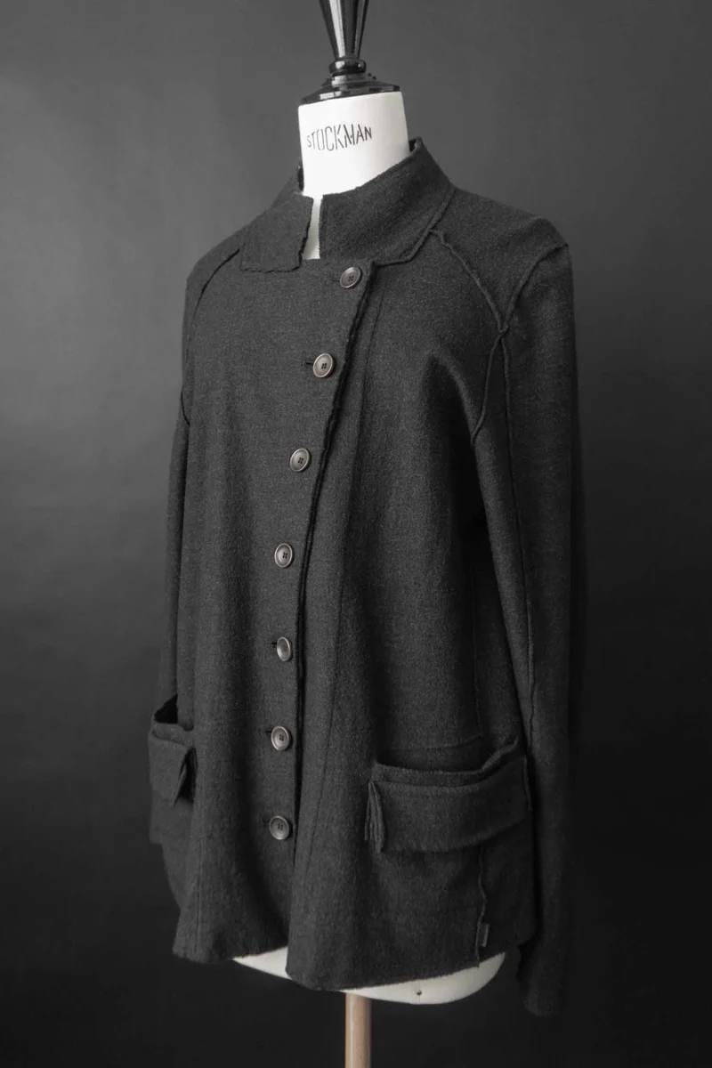 Vintage OSKA Strickjacke, Wolle, M–L