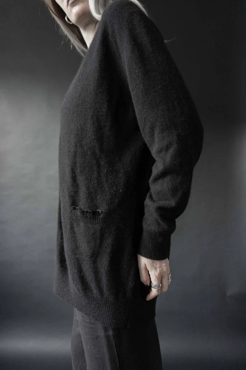 Vintage Strickjacke, Kaschmir, S–M