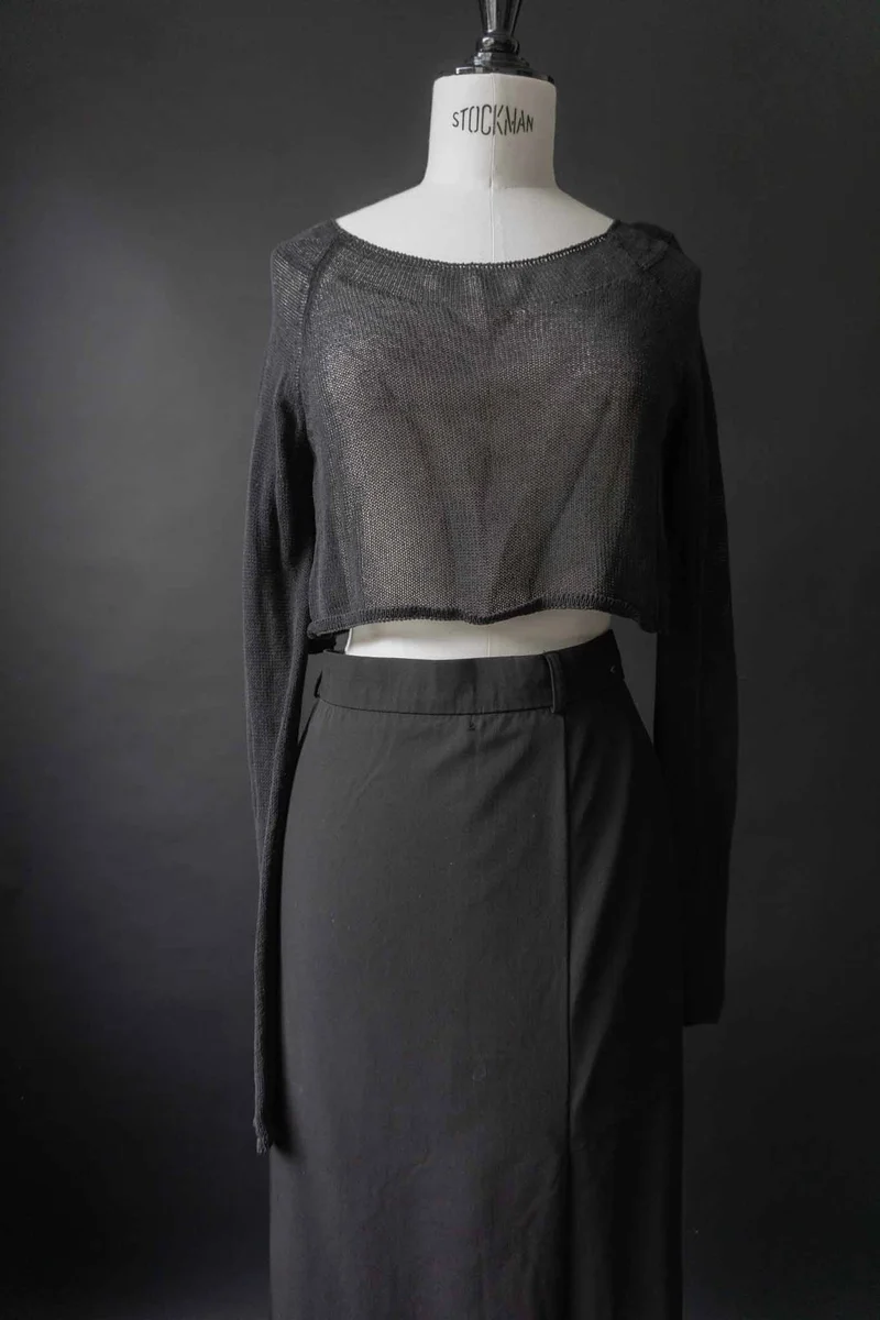 Vintage Pullover cropped, XS–S