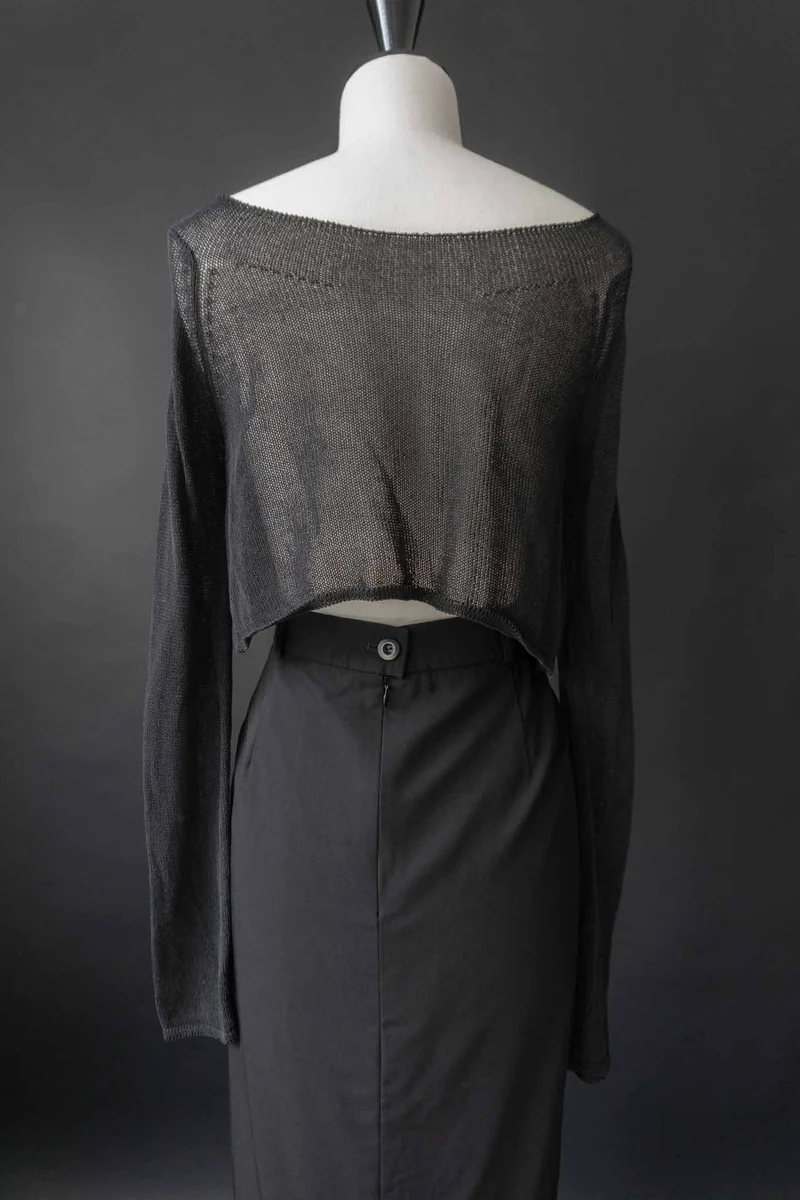 Vintage Pullover cropped, XS–S