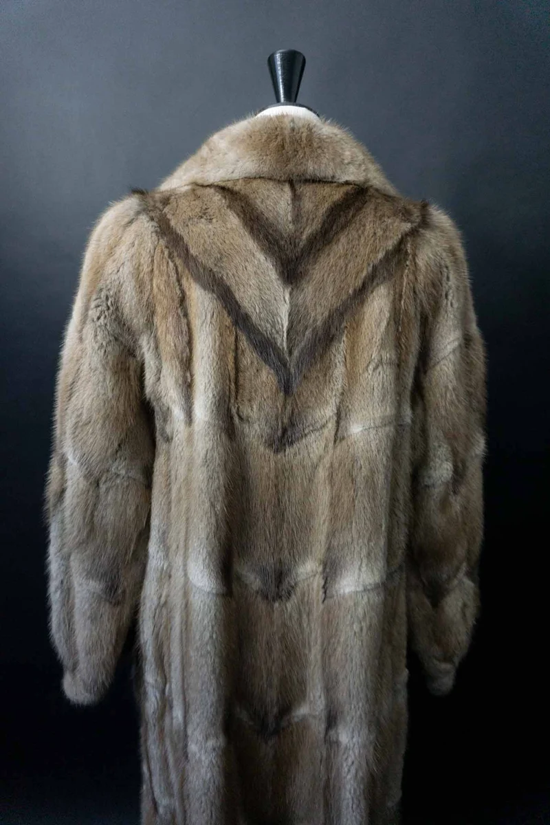 Vintage 70s Pelzmantel, S–M