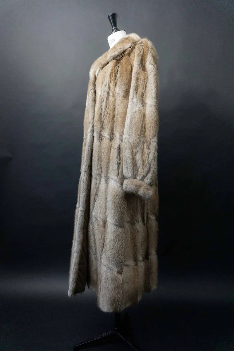 Vintage 70s Pelzmantel, S–M