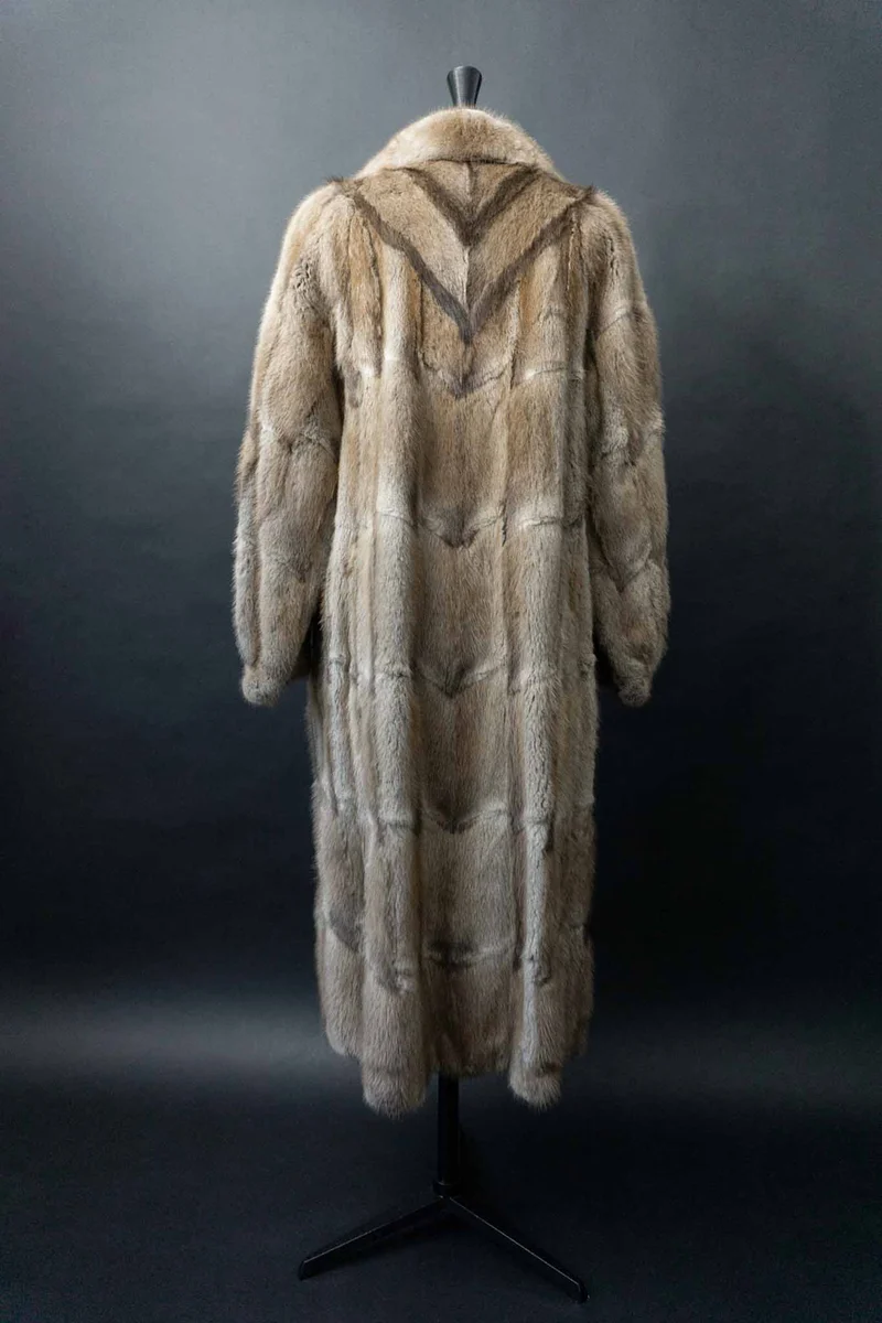 Vintage 70s Pelzmantel, S–M