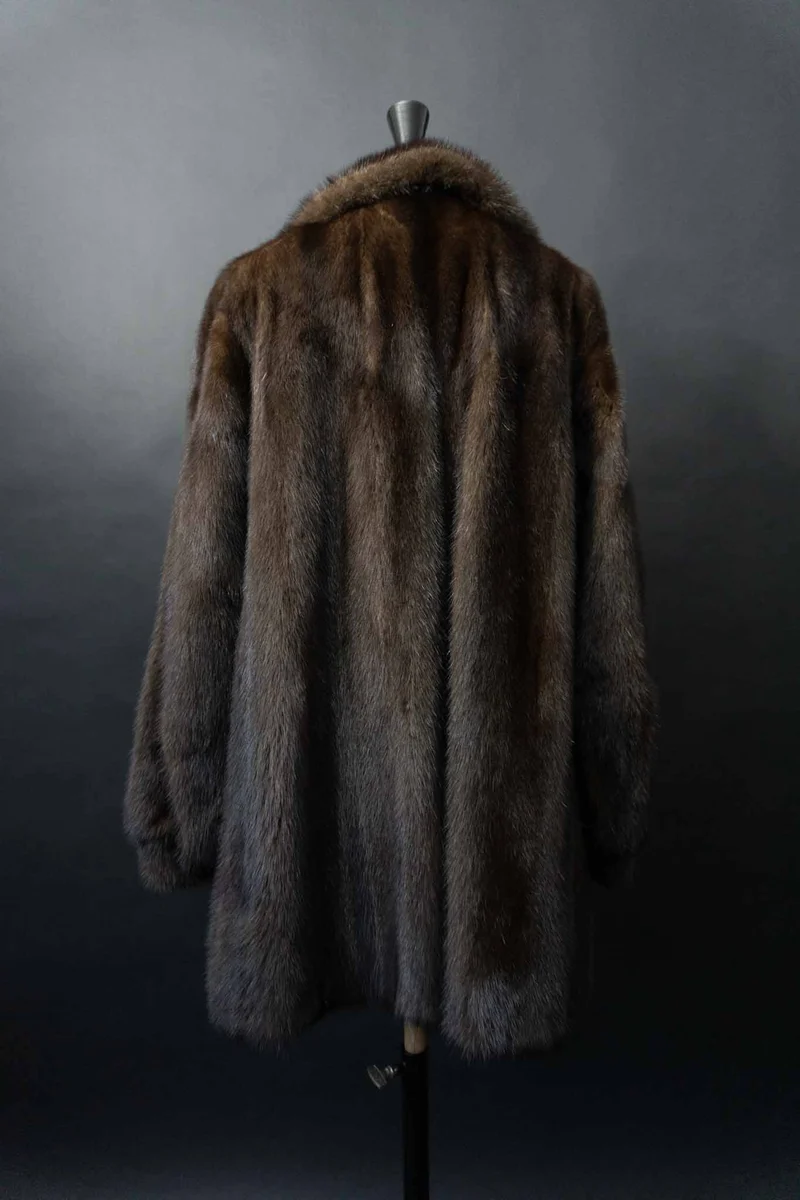 Vintage Nerzmantel, S–M