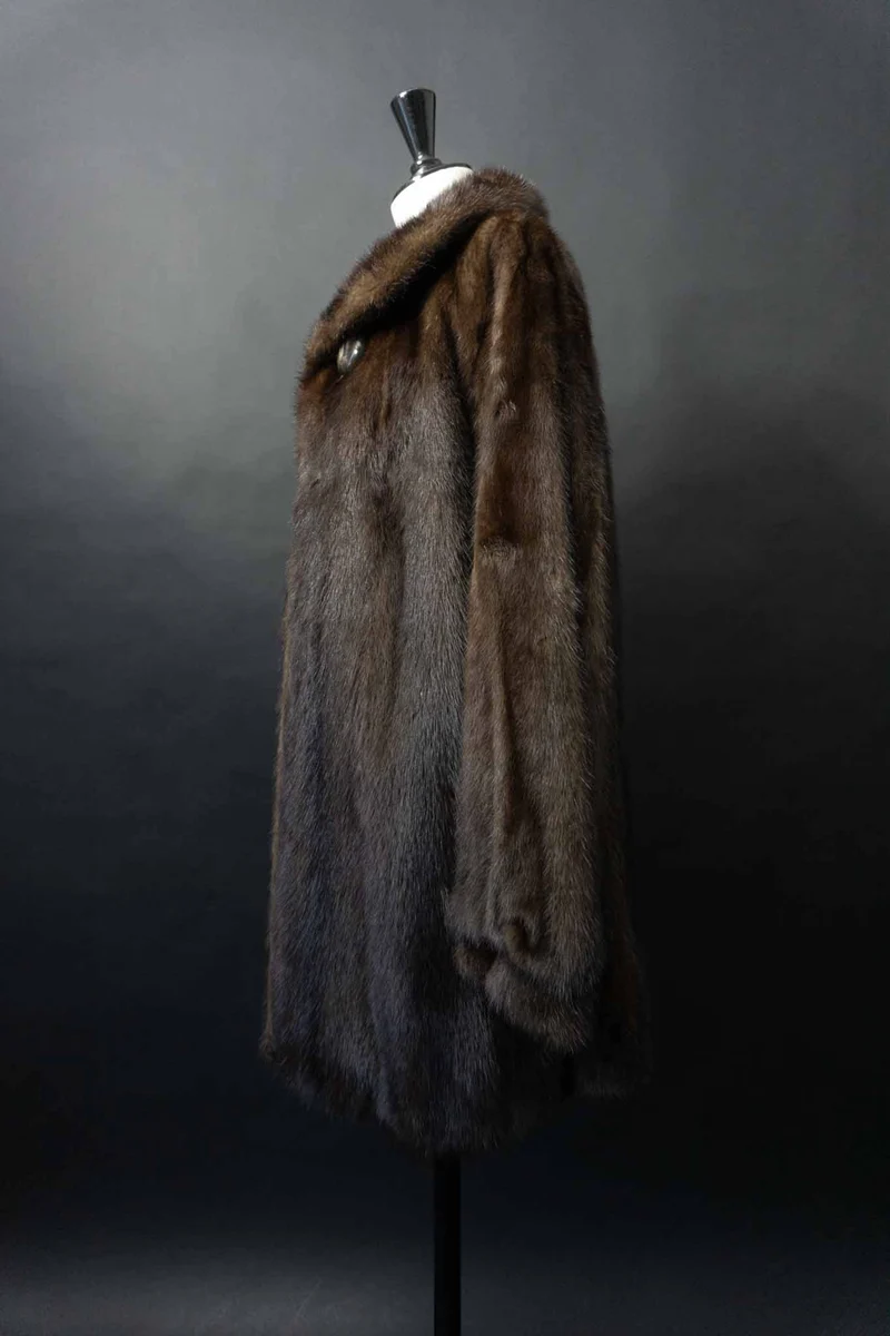 Vintage Nerzmantel, S–M