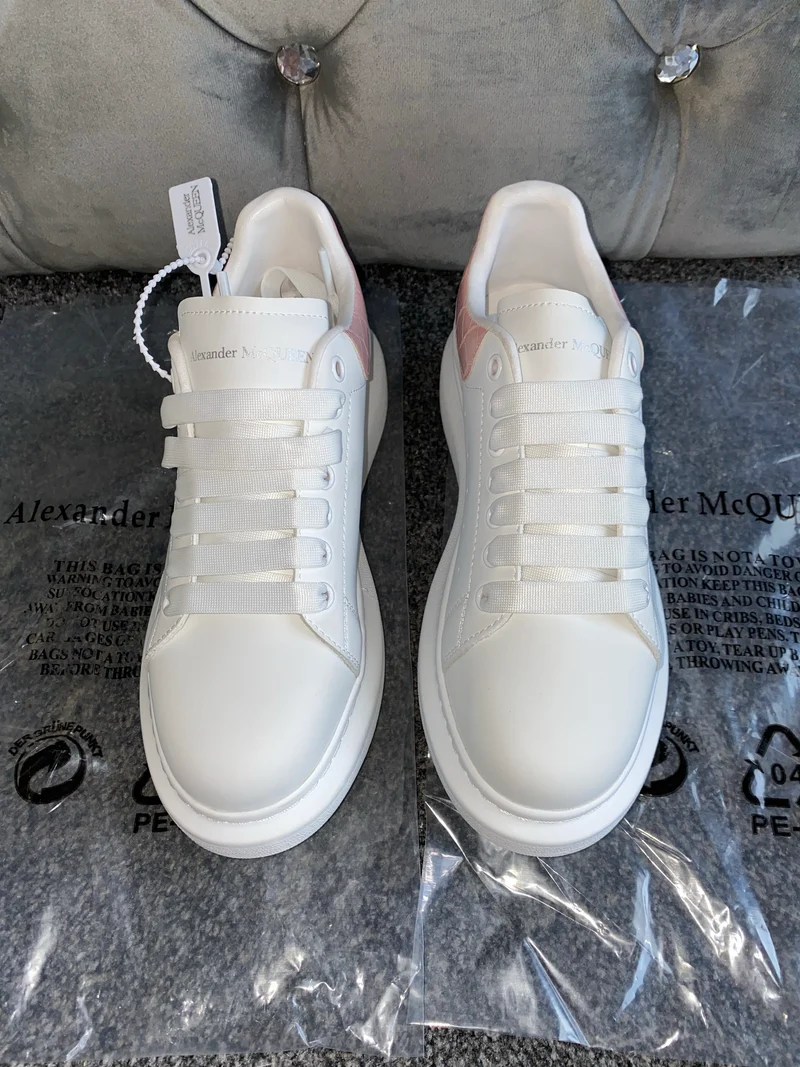 White & Pink Leather Queens