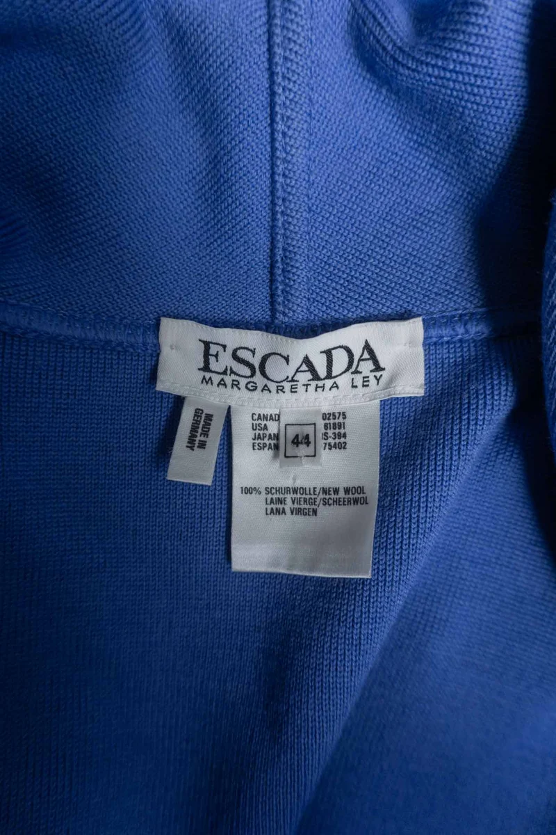 Vintage Escada Cardigan, M–XL